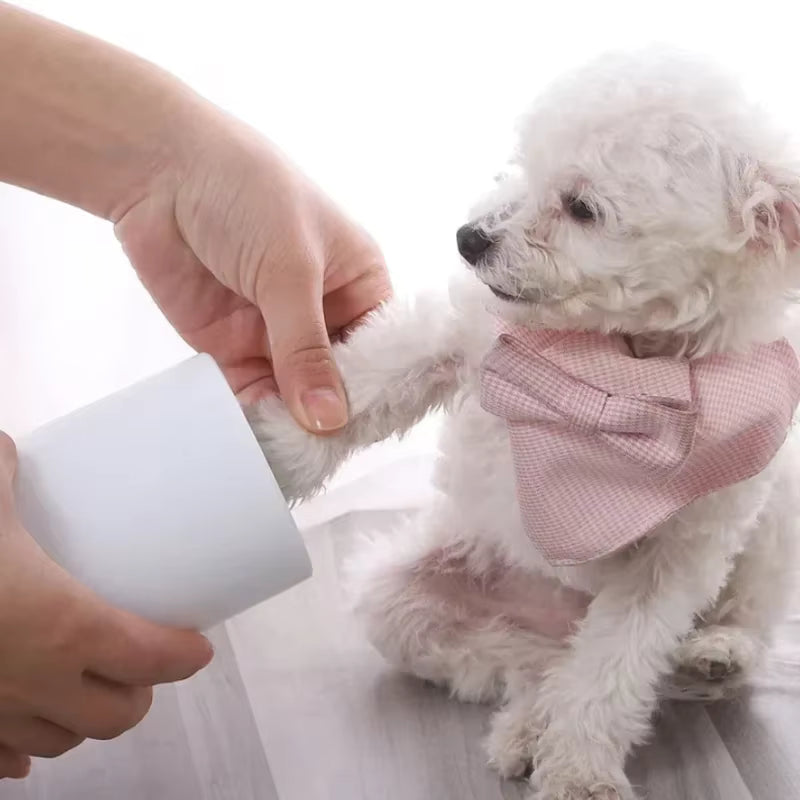 Lavadora automática de patas para mascotas