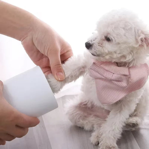 Lavadora automática de patas para mascotas